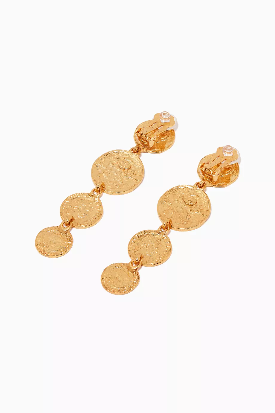 Oscar de la renta coin earrings discount