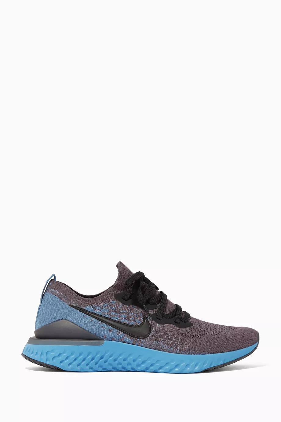 Buy Nike Blue Epic React Flyknit 2 Sneakers For Men Online Ounass UAE