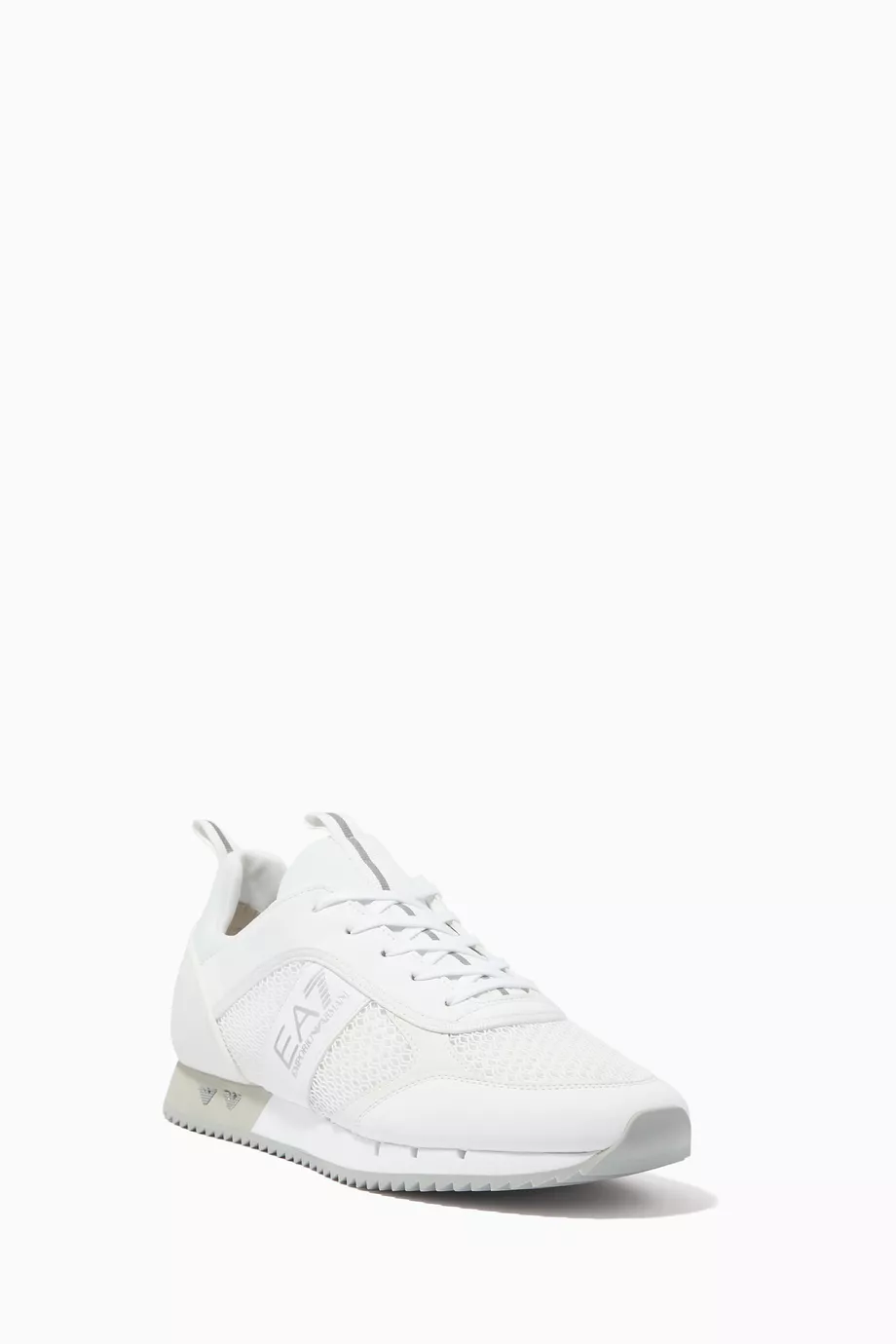 Emporio armani trainers white top