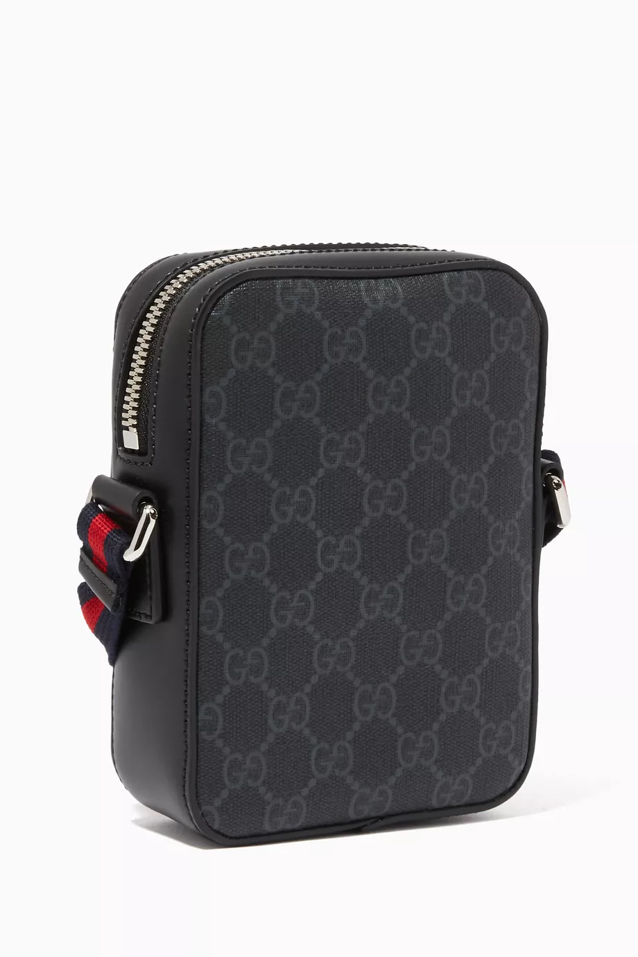 Buy Gucci Black GG Supreme Messenger Bag For Men Online Ounass UAE