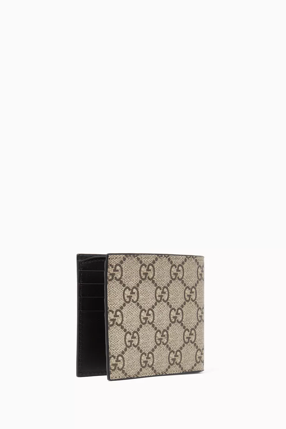 Buy Gucci Brown GG Supreme Tiger Print Wallet For Men Online Ounass UAE