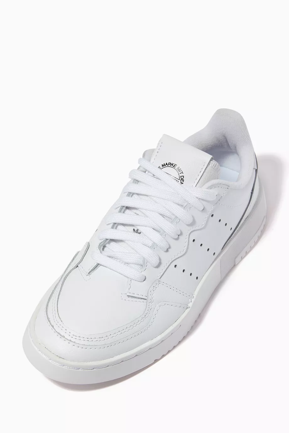 Buy adidas White Supercourt Leather Sneakers For Boys Online Ounass UAE