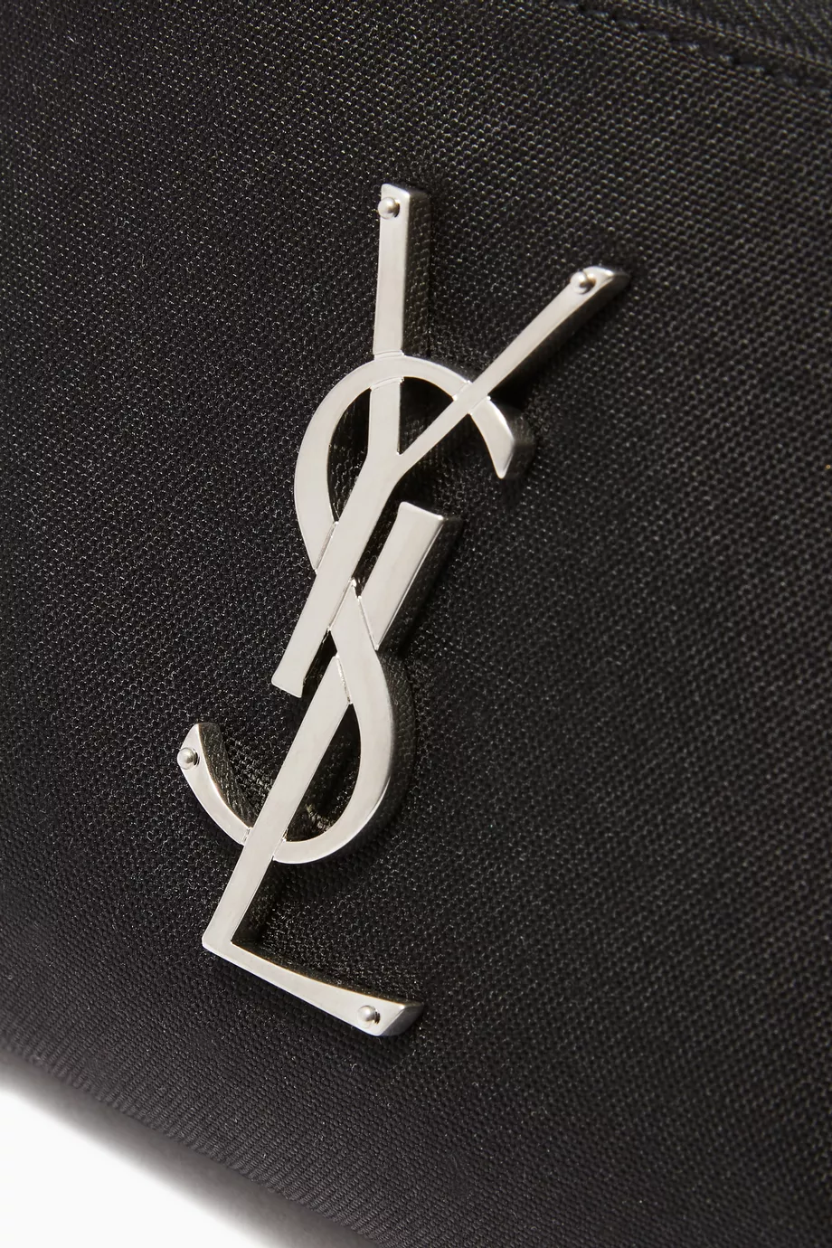 Buy SAINT LAURENT Black Classic Monogram Belt Bag in Canvas For Men Online Ounass UAE