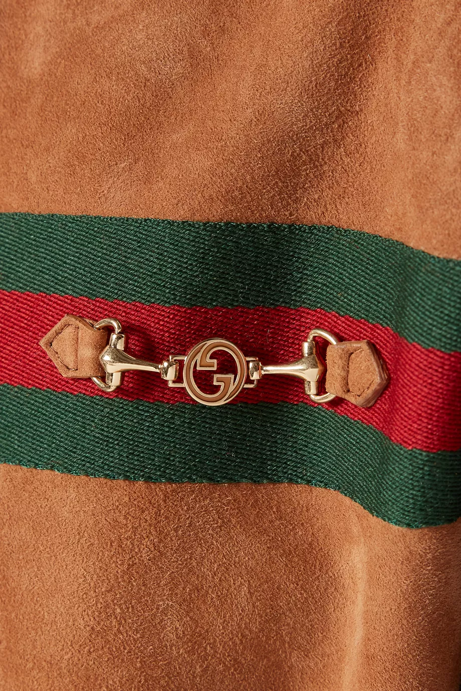 Buy Gucci Brown Suede Knit Cotton Bomber Jacket For Men Online Ounass UAE