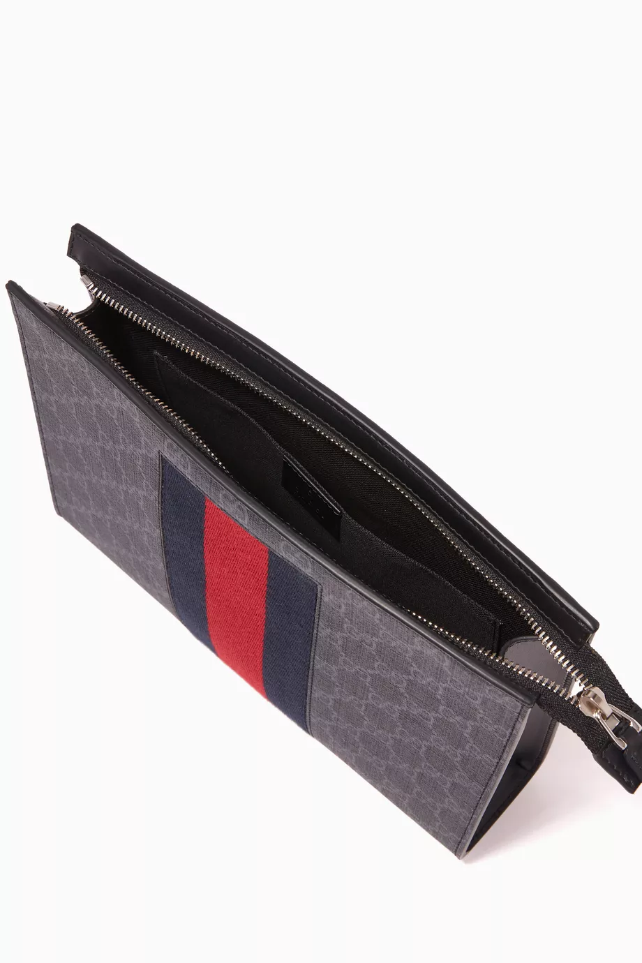Gucci supreme web pouch online