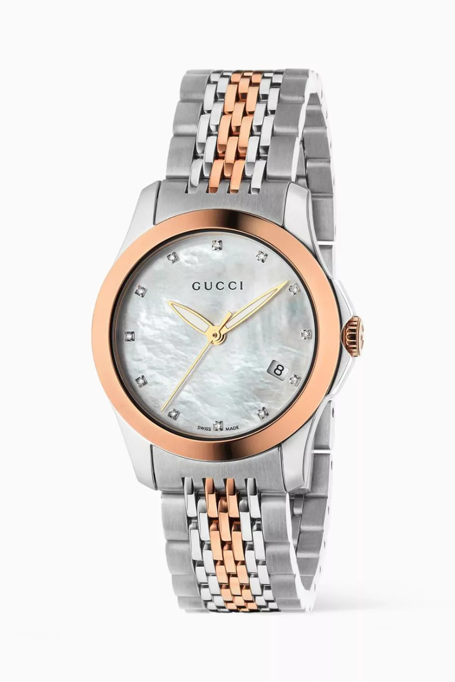 Gucci women's watch mother of pearl outlet