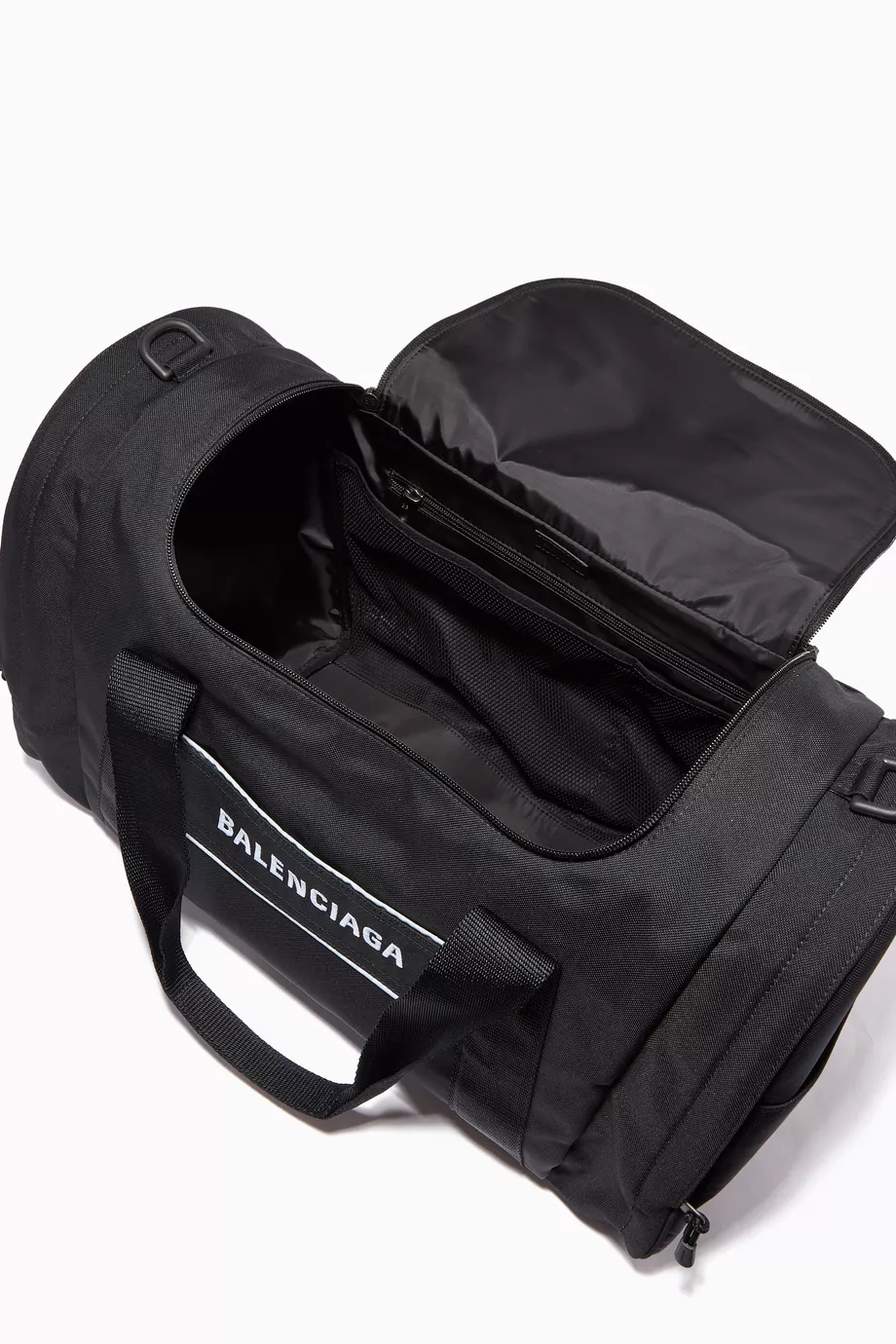 送料無料 通販 激安 Balenciaga Buy Black Men For Nylon Recycled in Bag Gym Sport バッグ