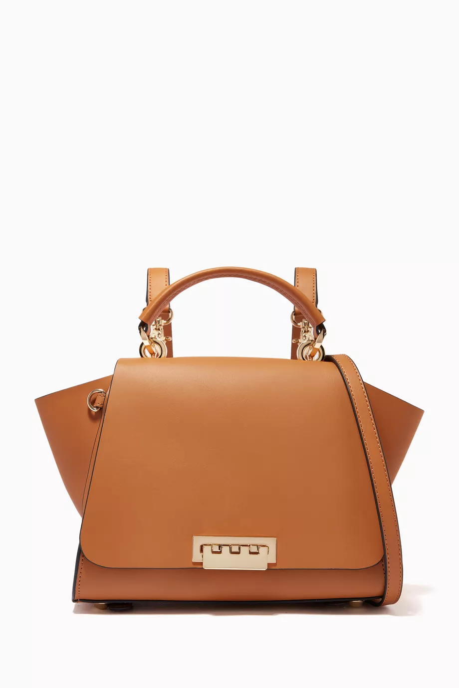 Buy ZAC Zac Posen Brown Eartha Convertible Backpack in Leather For Women Online Ounass UAE