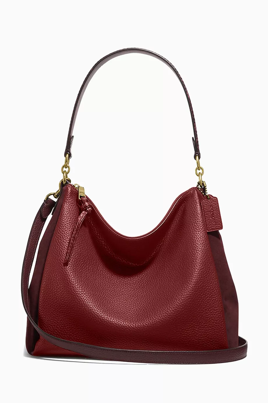 Buy Coach Red Shay Shoulder Bag with Snakeskin Detail For Women Online Ounass UAE