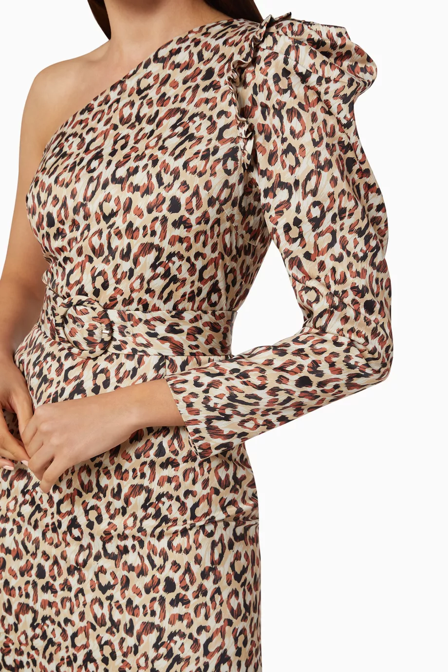 Lavish alice red leopard print dress outlet