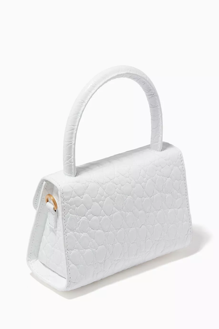 Embossed leather bag store