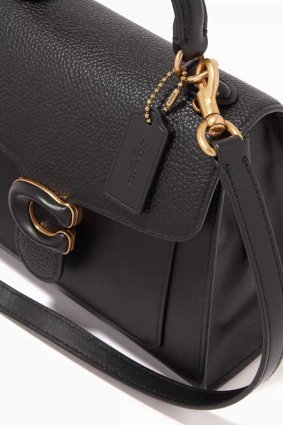 Coach tabby top handle 20 black on sale
