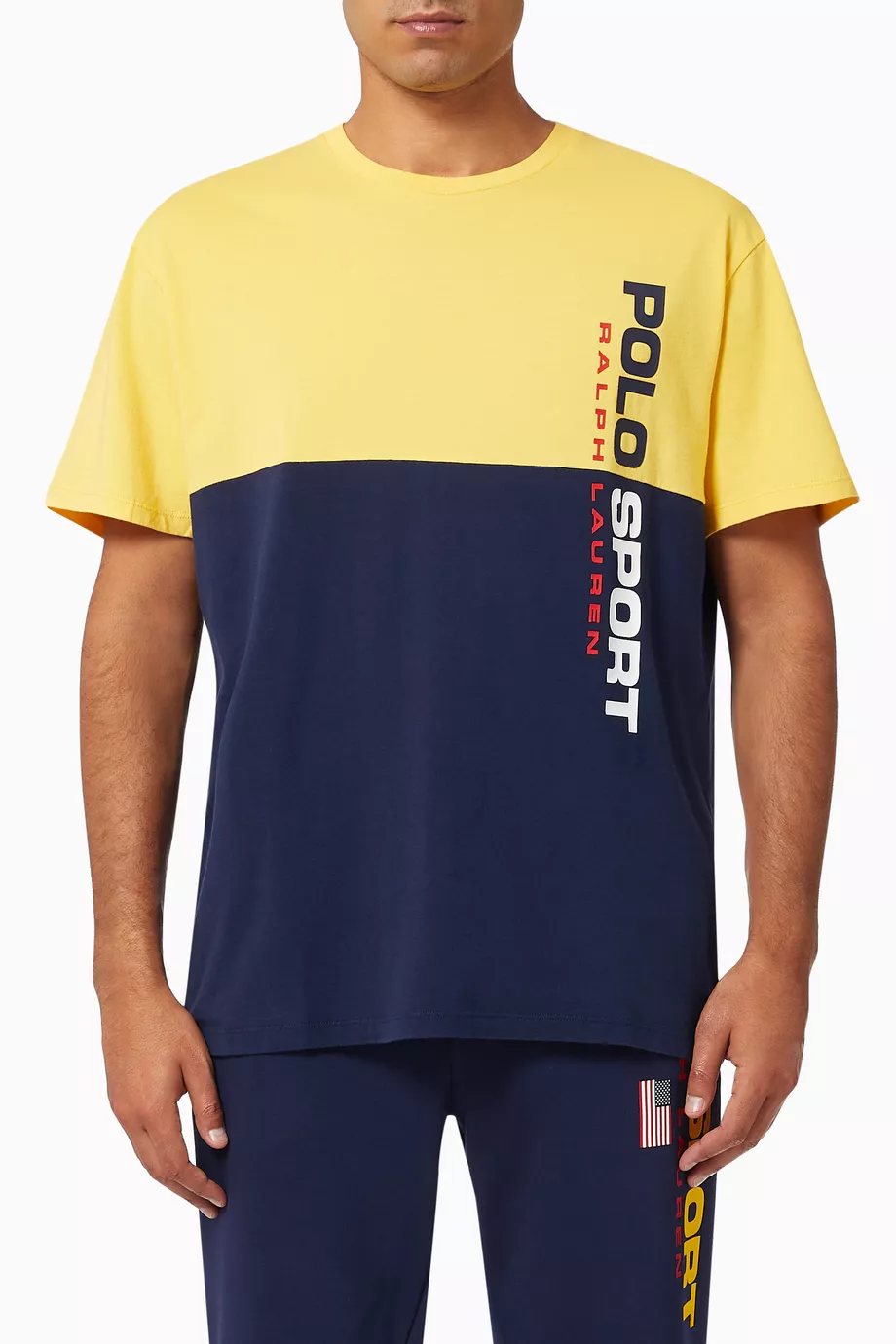 Yellow polo sport t shirt discount