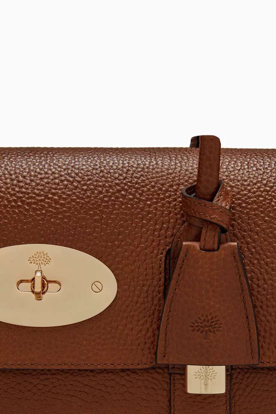 Buy Mulberry Brown Bayswater Shoulder Bag in Natural Grain Leather For Women Online Ounass UAE