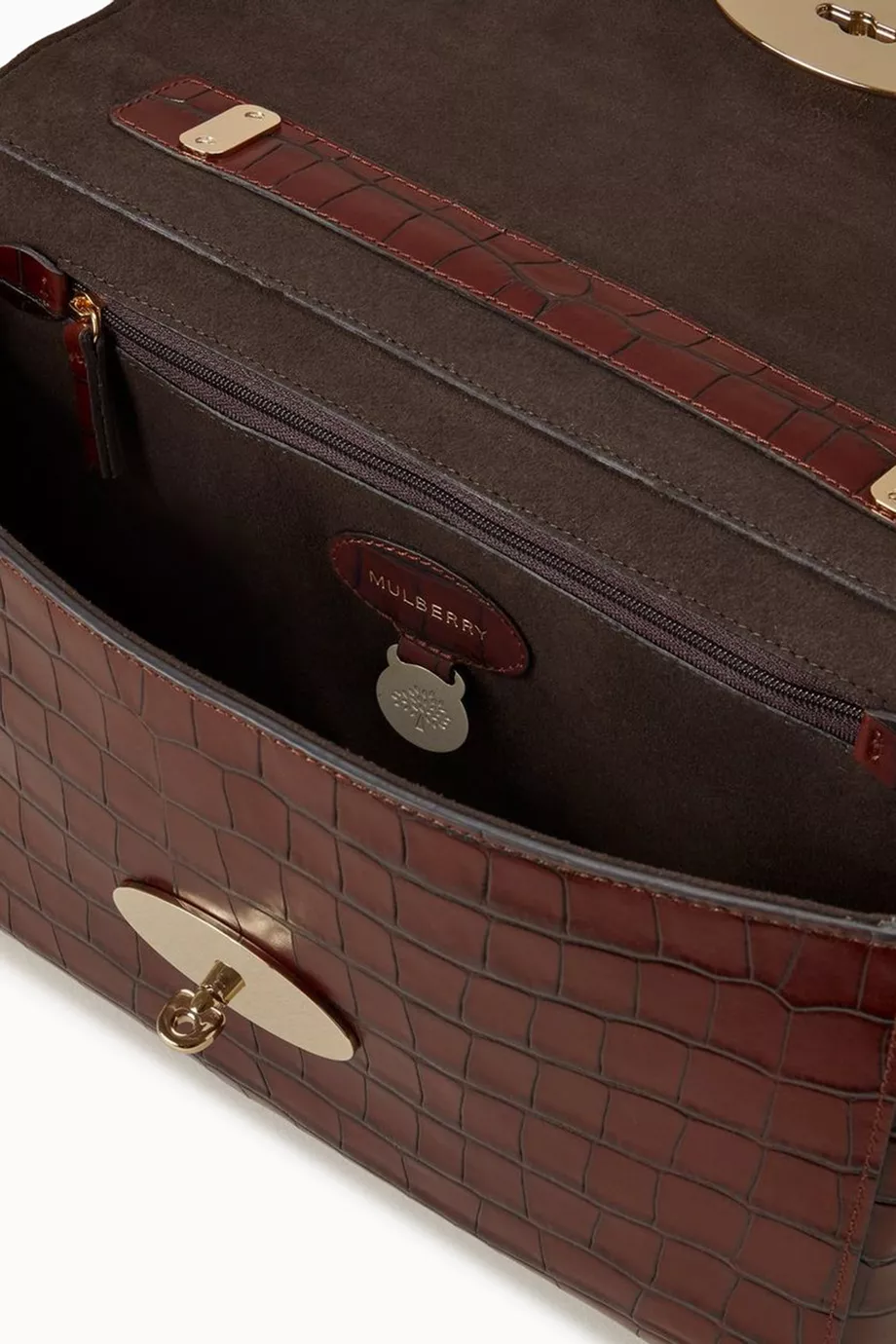 Mulberry lily oxblood croc discount