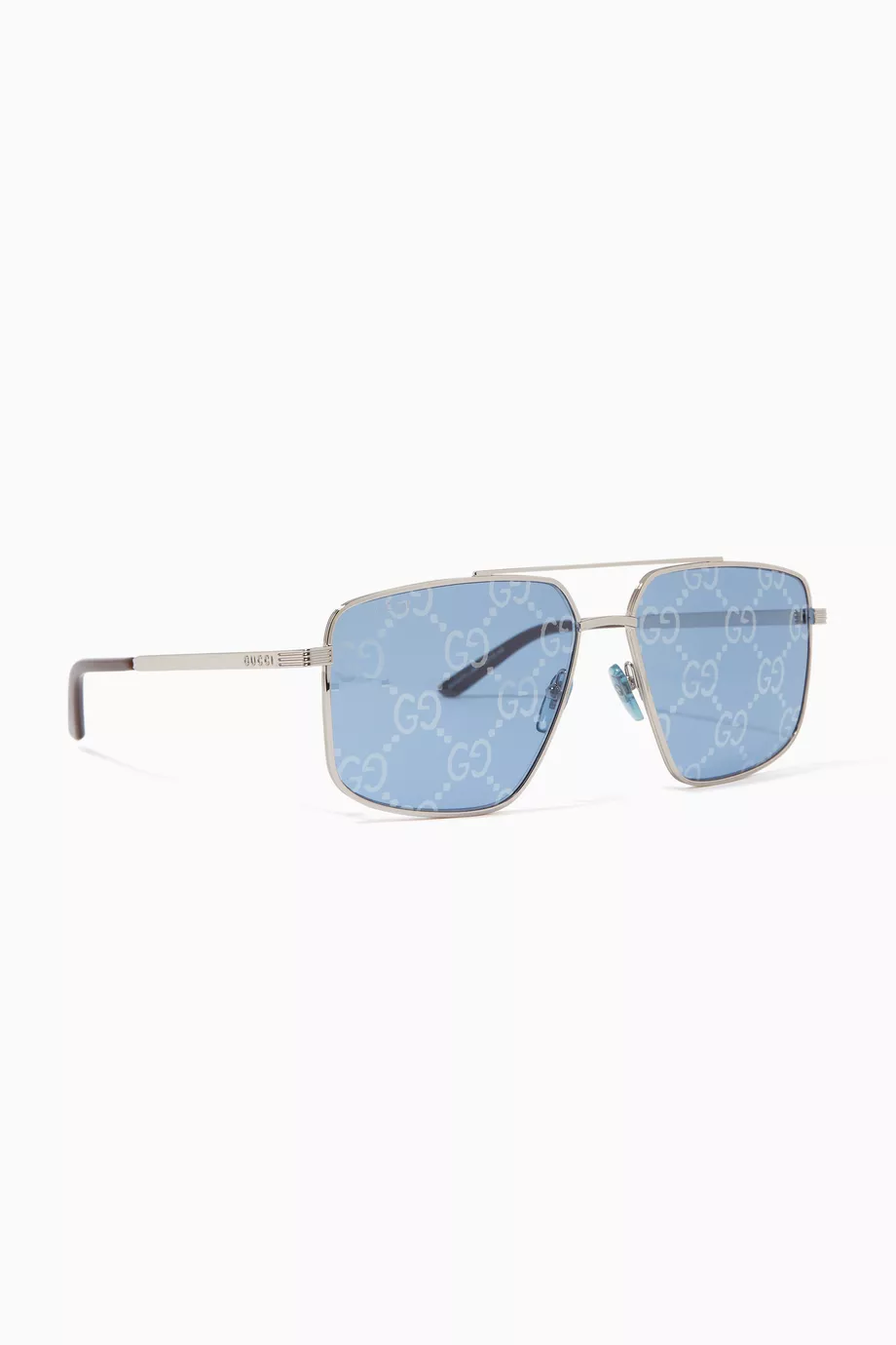 Gucci silver aviator sunglasses new arrivals