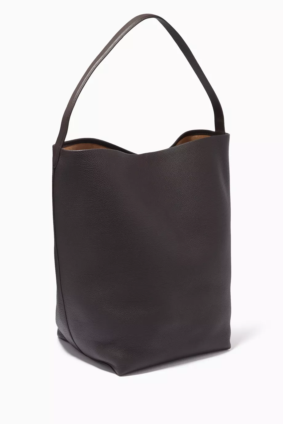 Buy The Row Brown N S Park Tote Bag in Leather For Women Online Ounass UAE