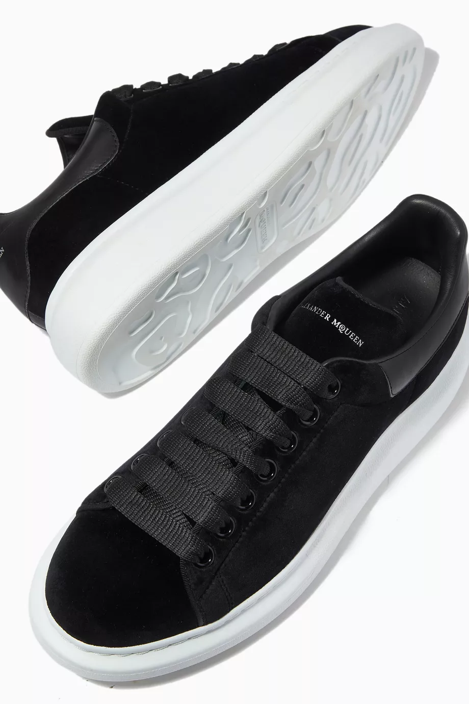 Alexander mcqueen sneakers velluto top