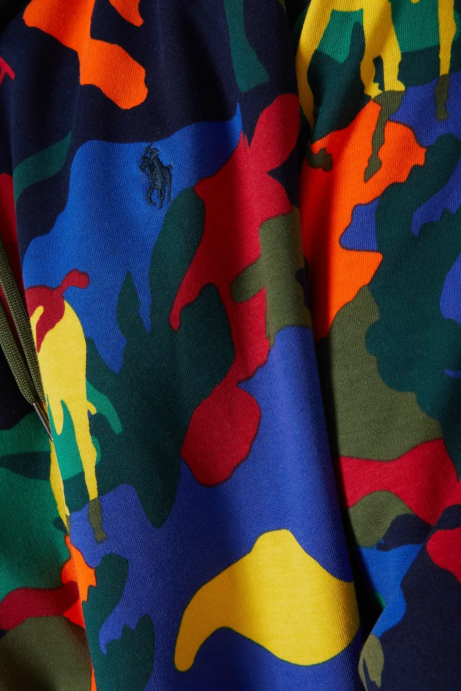 Polo pony camo hoodie outlet