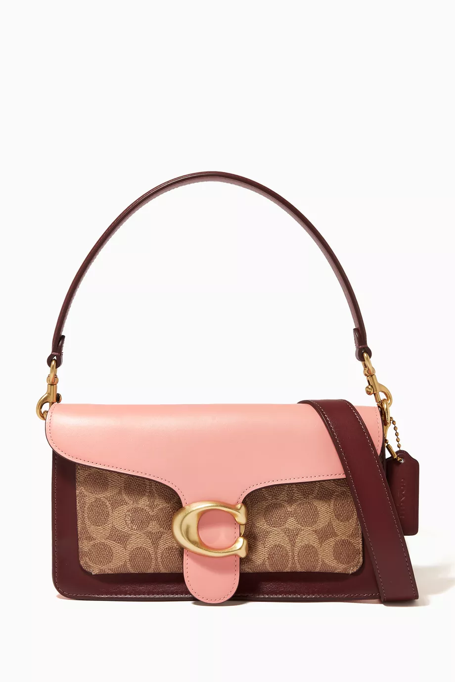 Tabby shoulder bag 26 with signature canvas shop