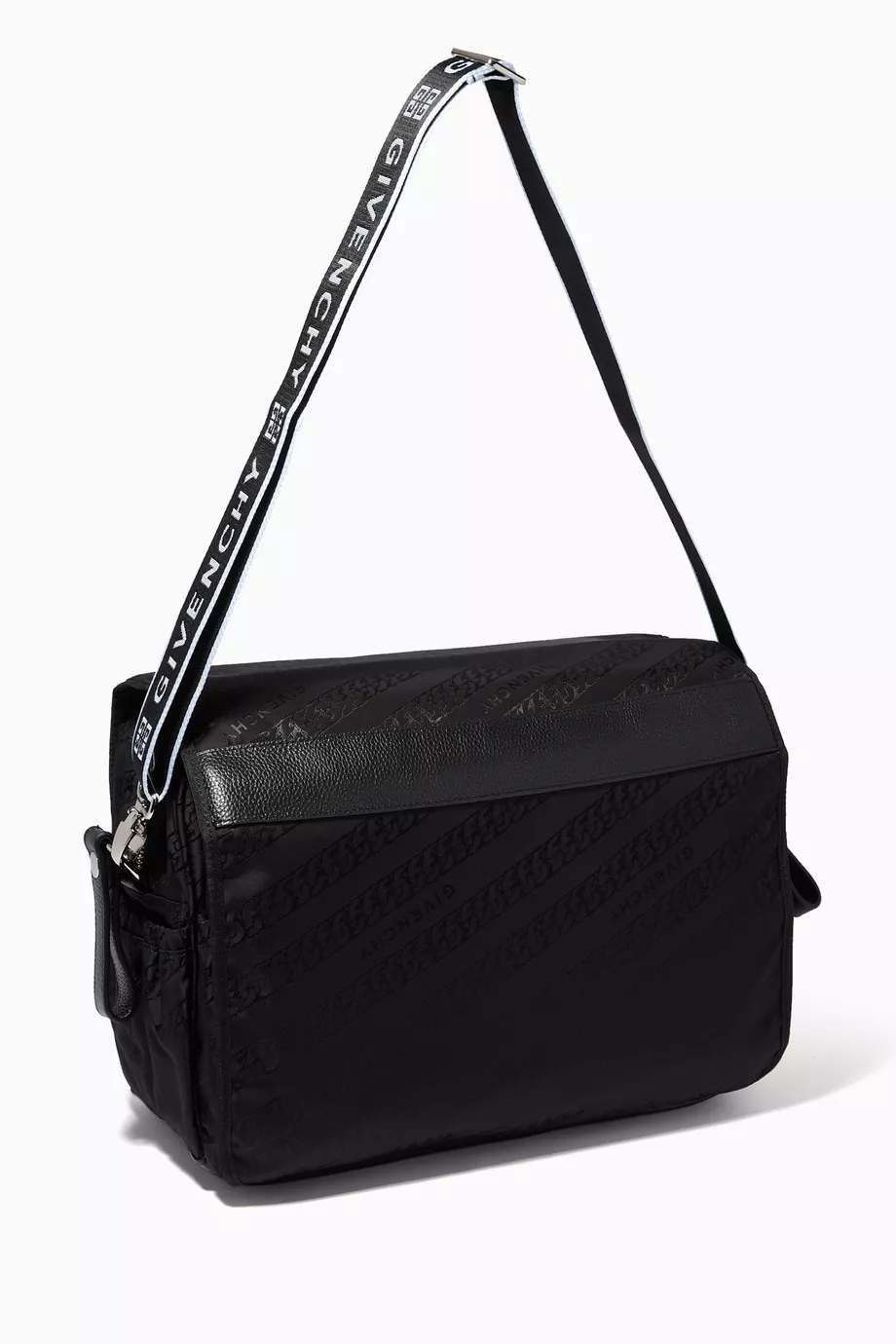 Buy Givenchy Black Logo Diaper Bag in Canvas For UNISEX Online Ounass UAE