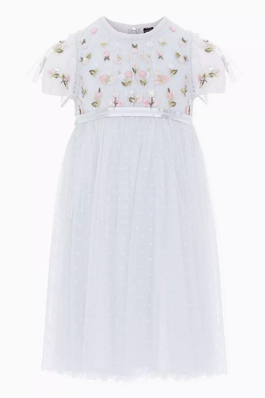 Buy Needle Thread Blue Serefina Rococo Bodice Dress For Girls Online Ounass UAE
