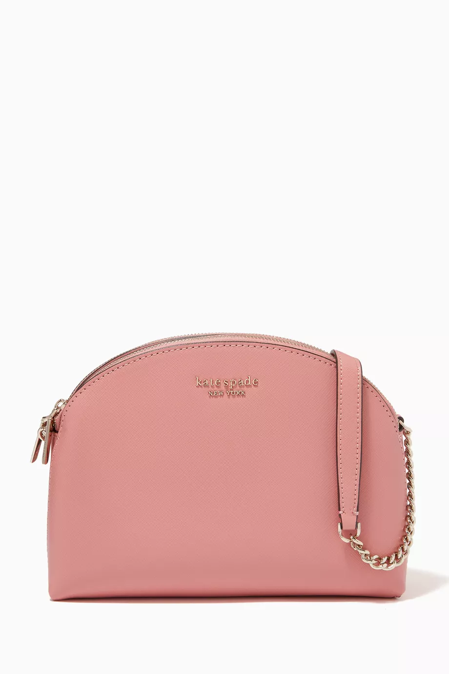 Buy Kate Spade New York Pink Spencer Dome Crossbody Bag in Leather For Women Online Ounass UAE