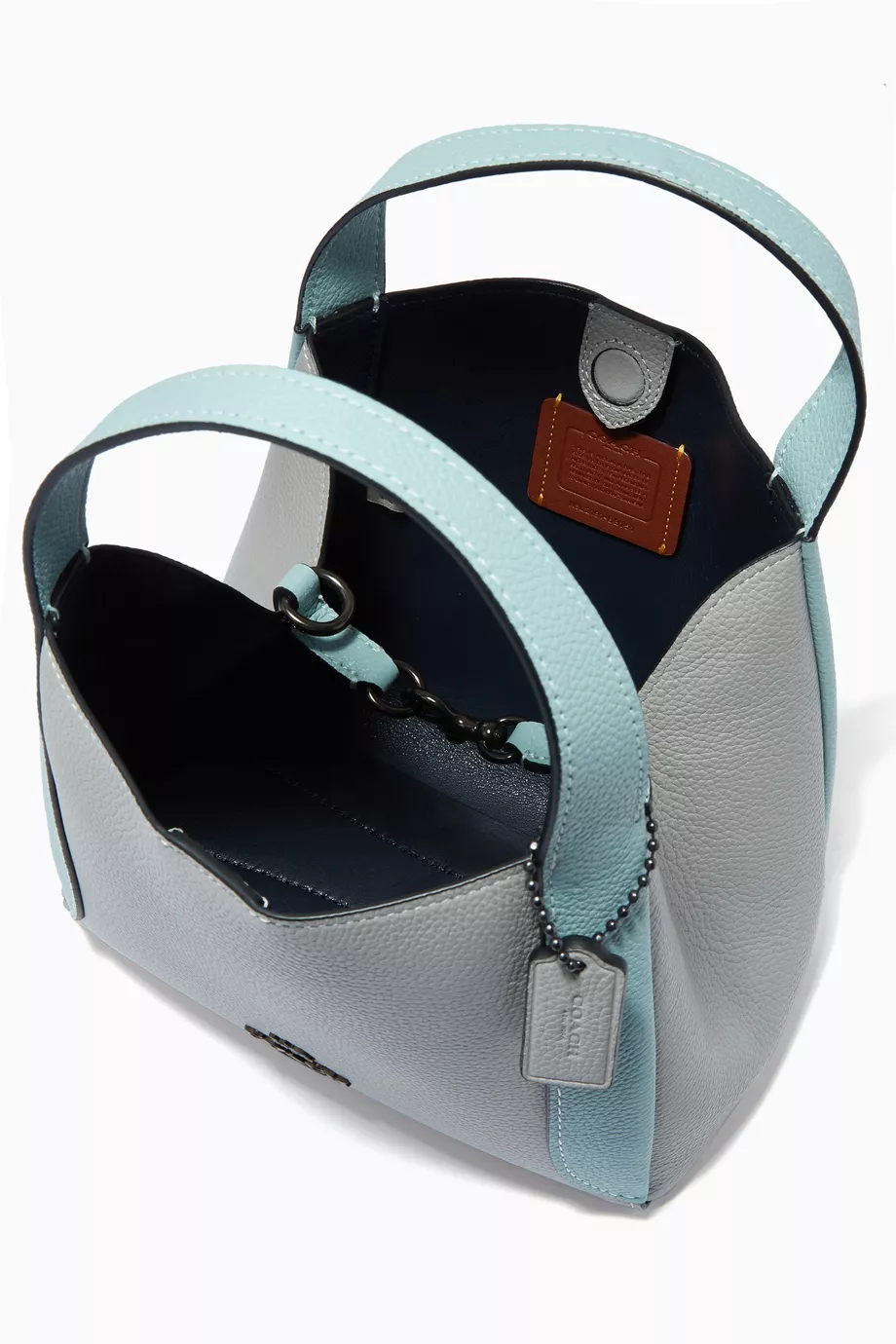 Coach hadley hobo 21 blue top