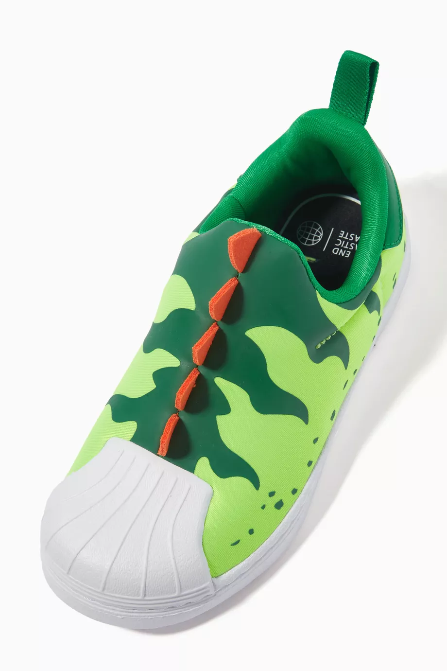 Buy adidas Green Dinosaur Superstar 360 Sneakers For Boys Online Ounass UAE