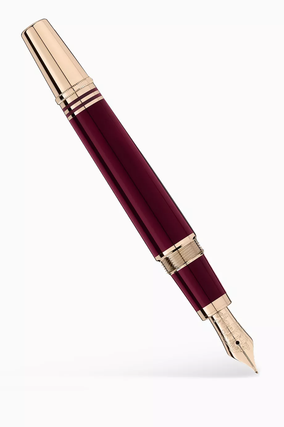 Buy Montblanc Burgundy John F. Kennedy Special Edition Burgundy Fountain Pen Medium Nib For UNISEX Online Ounass UAE
