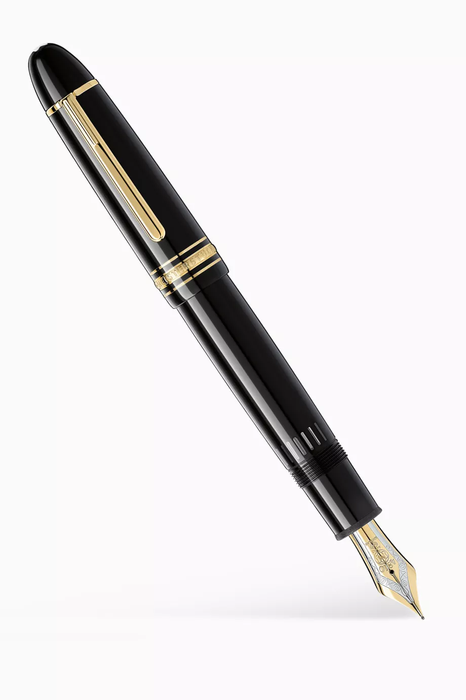 Buy Montblanc Black Meisterstuck Gold Coated 149 Fountain Pen Medium Nib For UNISEX Online Ounass UAE