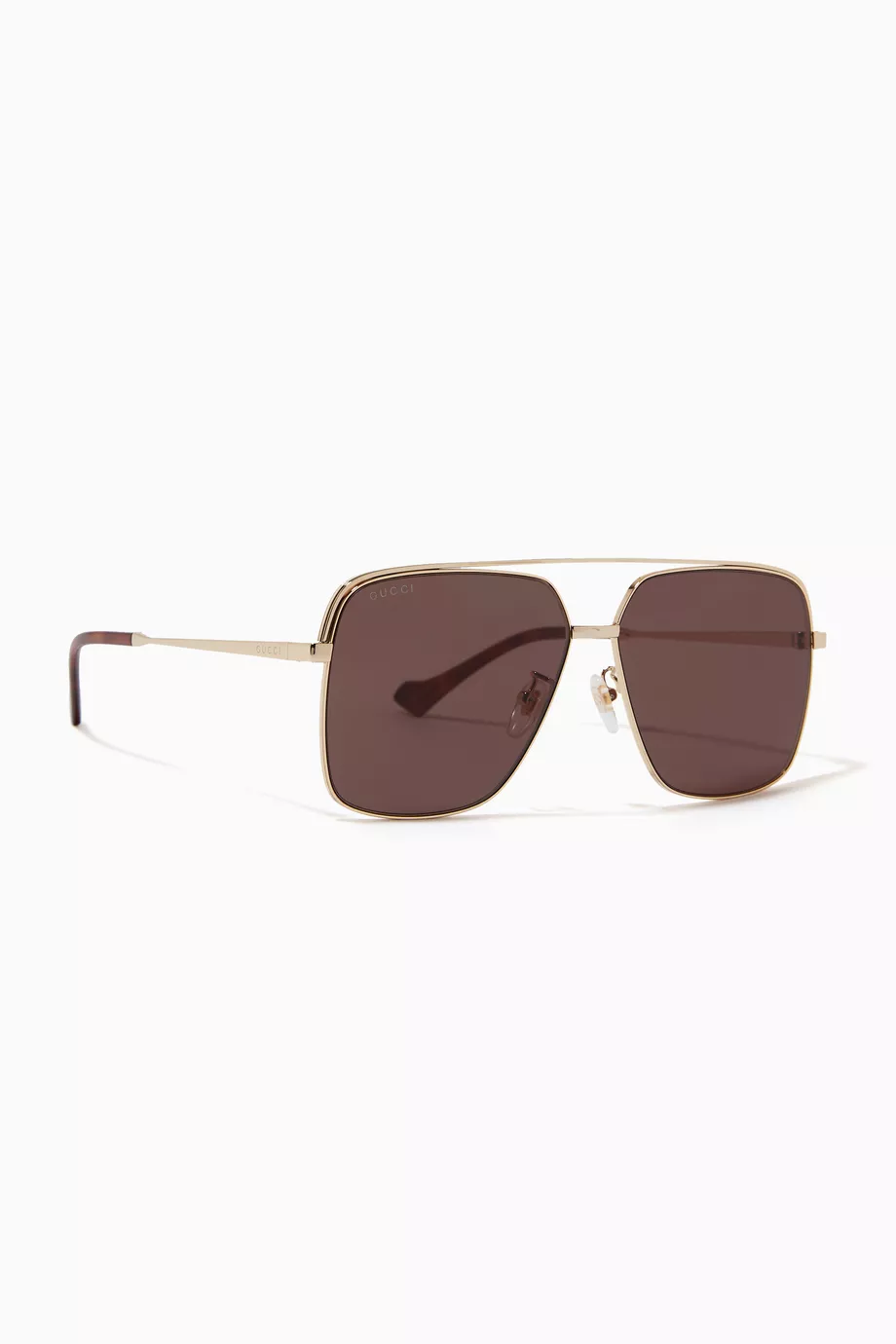 Gucci square aviator sunglasses 2025