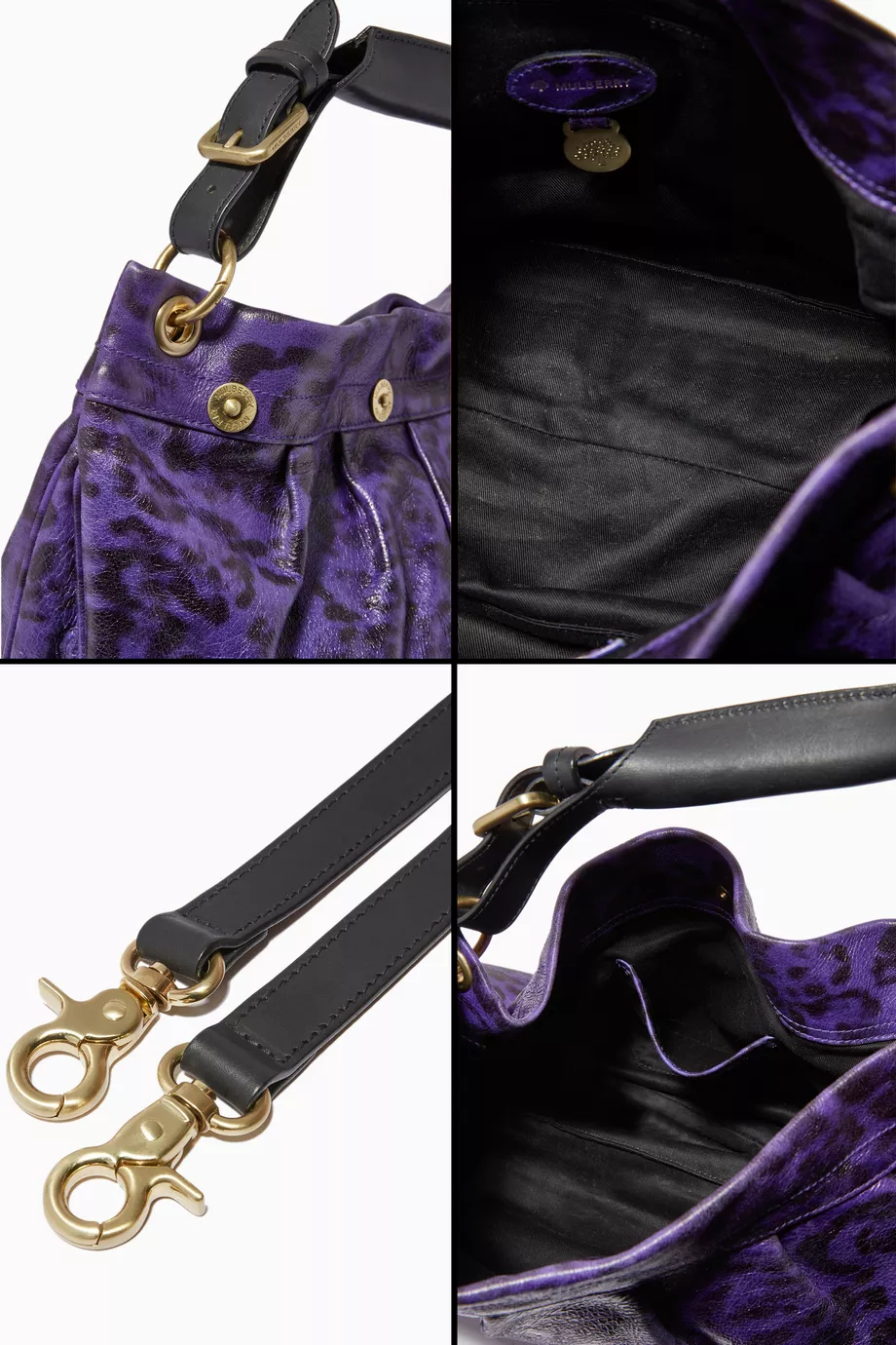 Mulberry leopard bag sales