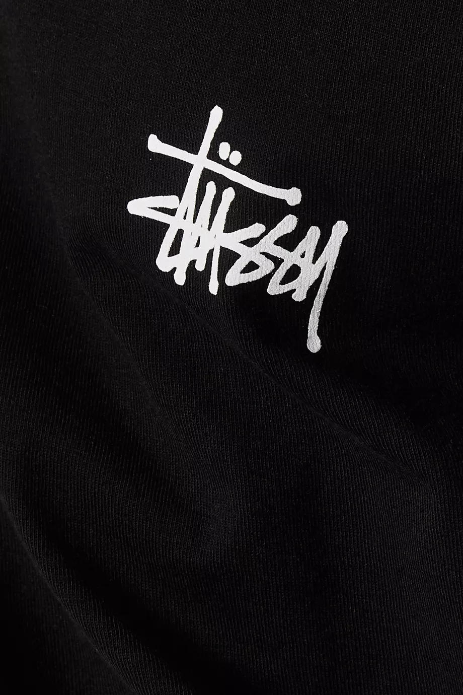 Buy Stussy Black Basic Stussy T shirt in Cotton For Men Online Ounass UAE