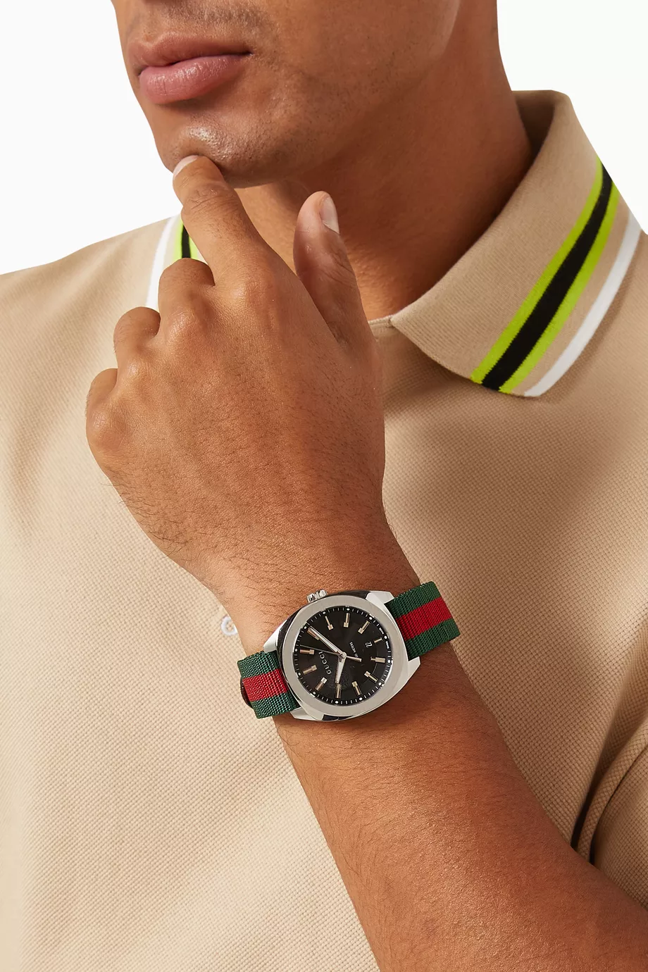 Buy Gucci Multicolour GG2570 Watch 41mm For Men Online Ounass UAE