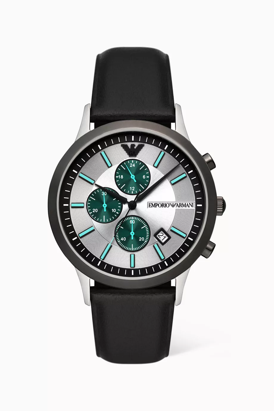 Buy Emporio Armani Black AR11473 Renato Chronograph Watch 43mm For Men Online Ounass UAE