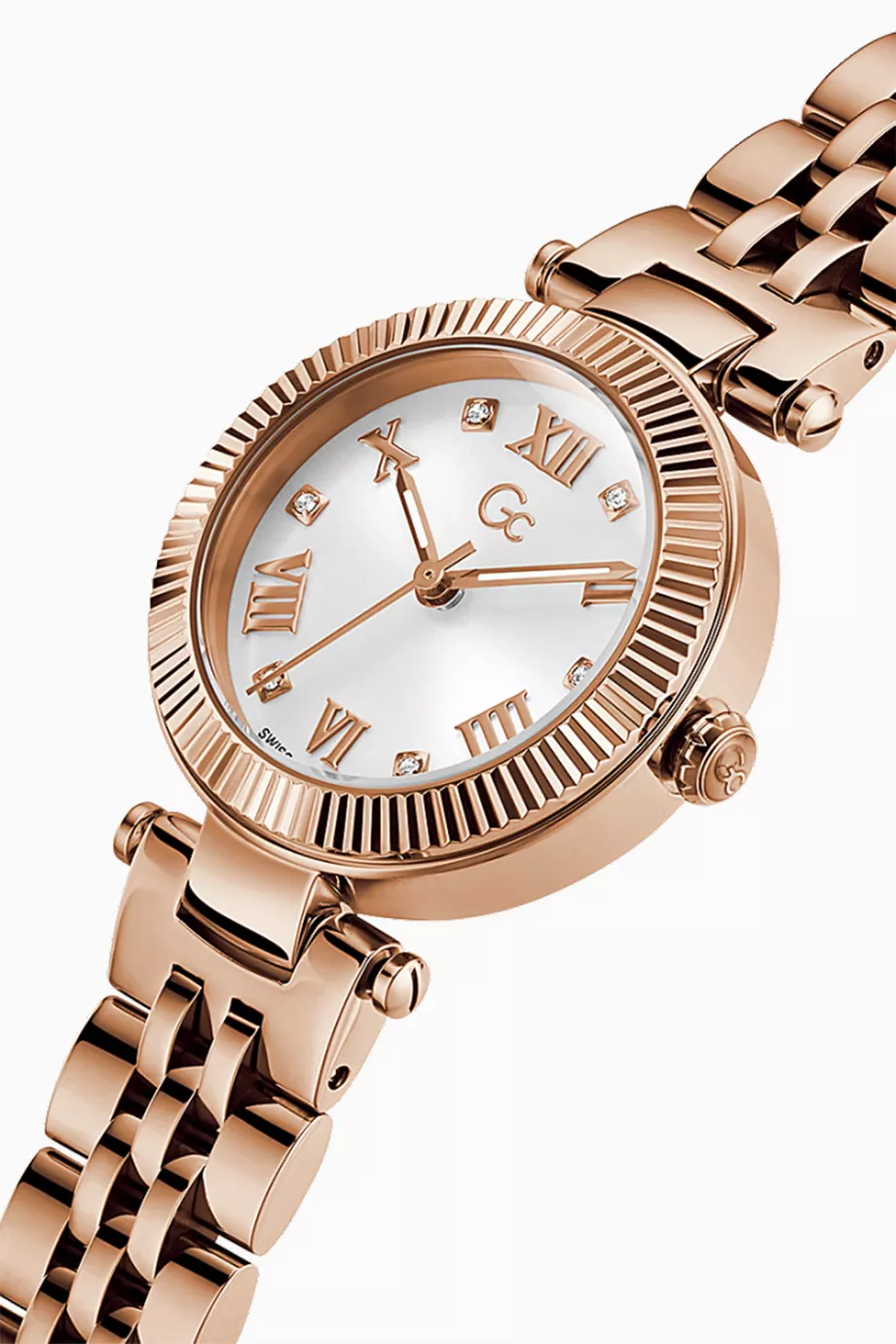 Buy GC Rose Gold Flair Quartz Watch 28mm For Women Online Ounass UAE