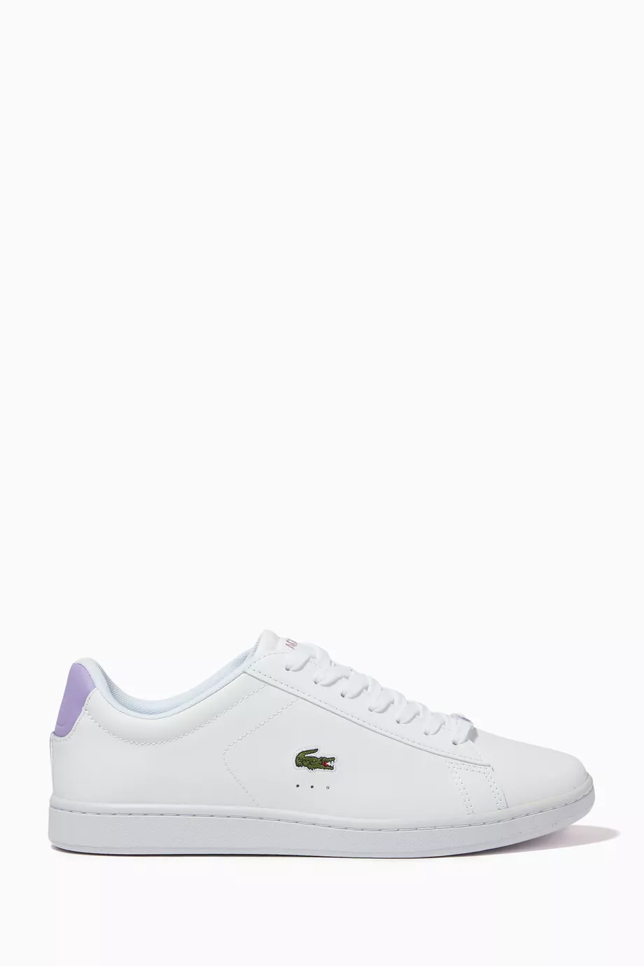 Buy Lacoste White Carnaby Sneakers in Leather For Women Online Ounass UAE