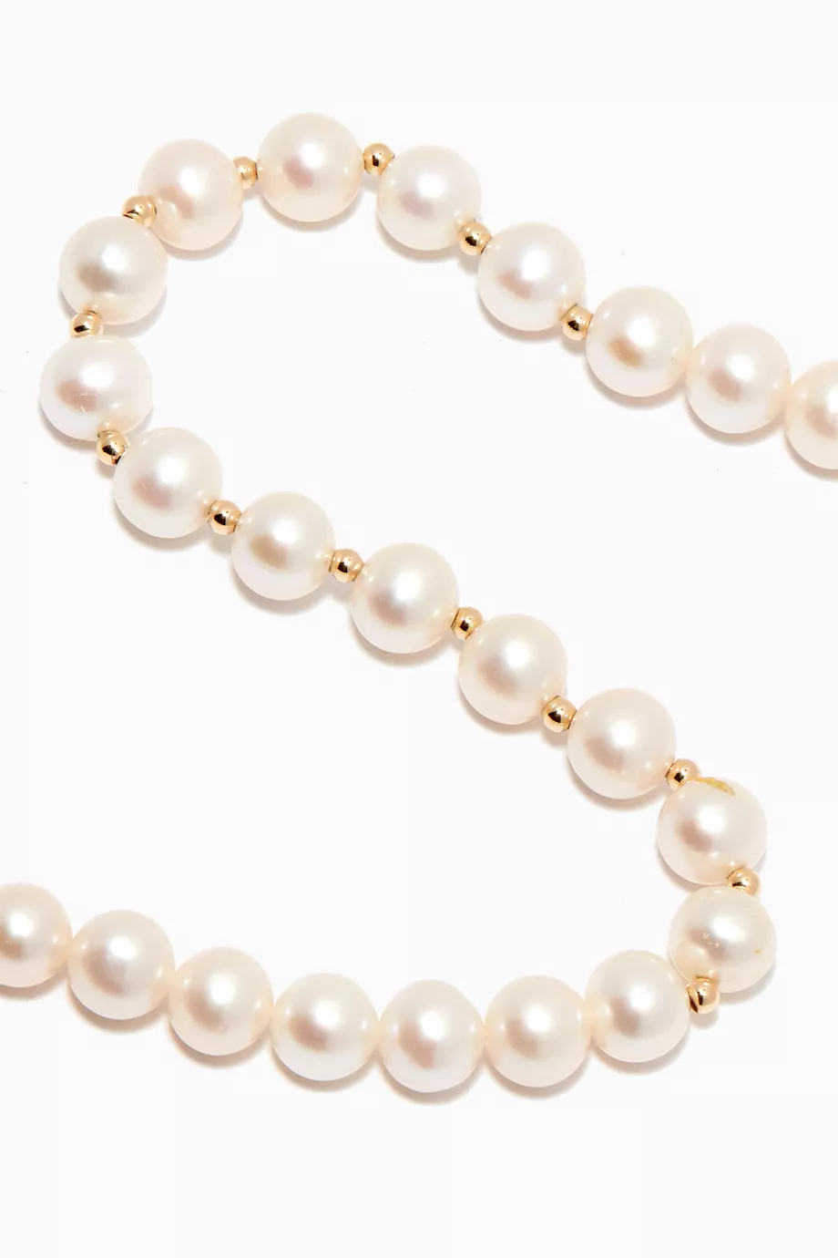 Buy Damas Yellow Kiku Freshwater Pearl Strand in 18kt Yellow Gold For Women Online Ounass UAE