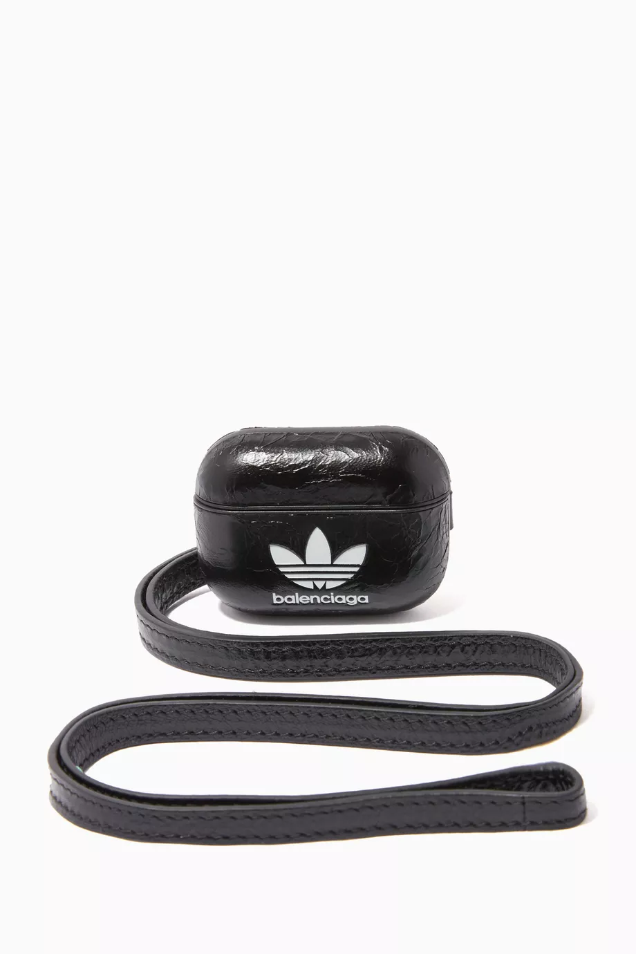 Buy Balenciaga Black x Adidas AirPods Pro Holder with Strap
