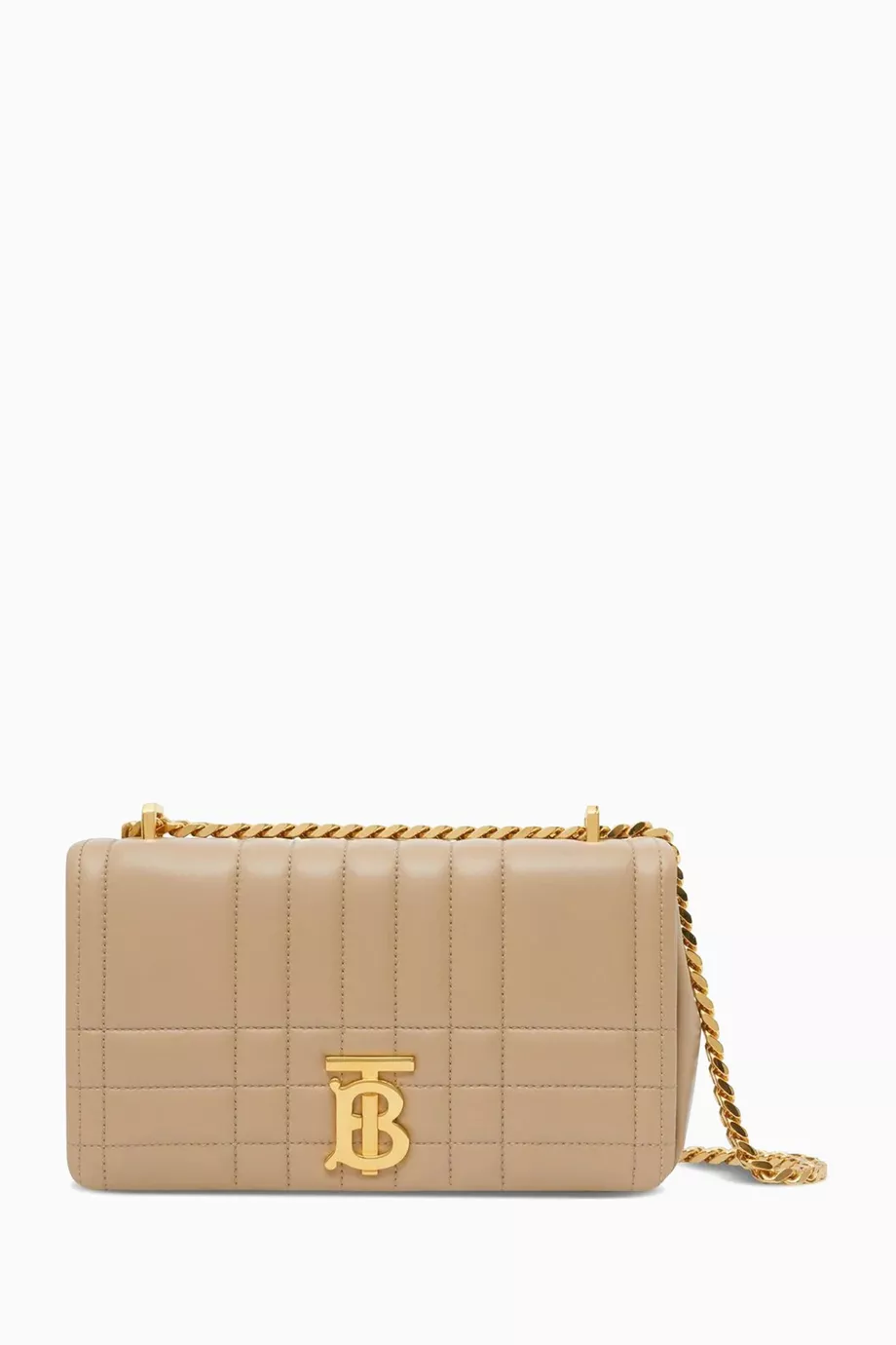 Buy Burberry Neutral Small Lola Shoulder Bag in Quilted Leather For Women Online Ounass UAE