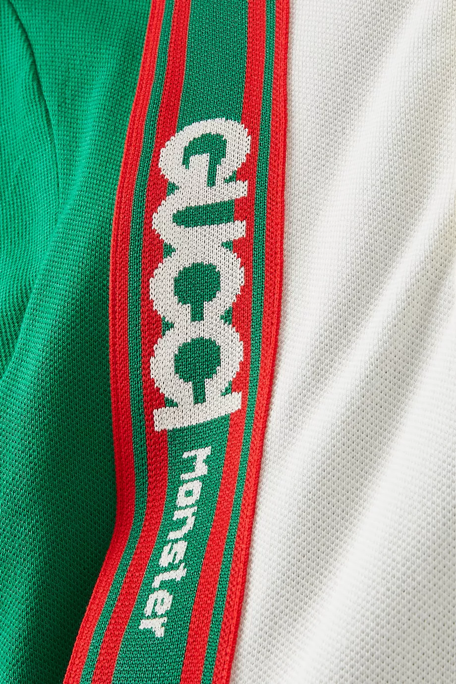 Buy Gucci Green Gucci Monster Logo Polo Shirt in Cotton Stretch For Baby Boys Online Ounass UAE