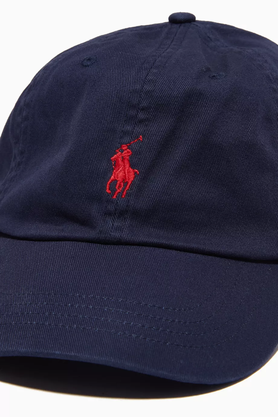 Buy Polo Ralph Lauren Blue Logo Sports Cap in Cotton For Men Online Ounass UAE