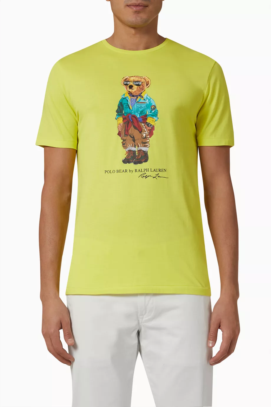 Yellow polo bear shirt store