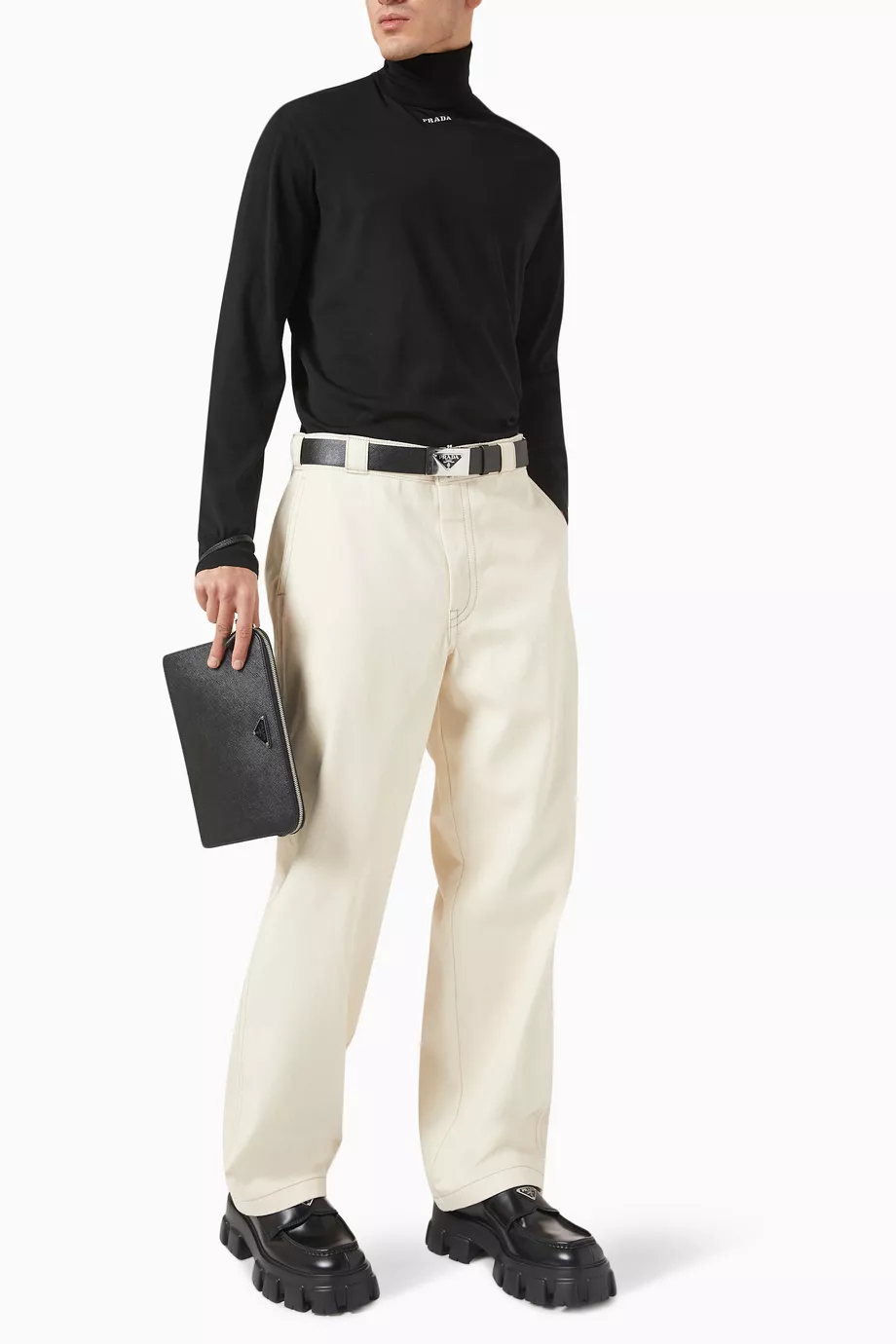 Prada turtleneck men store