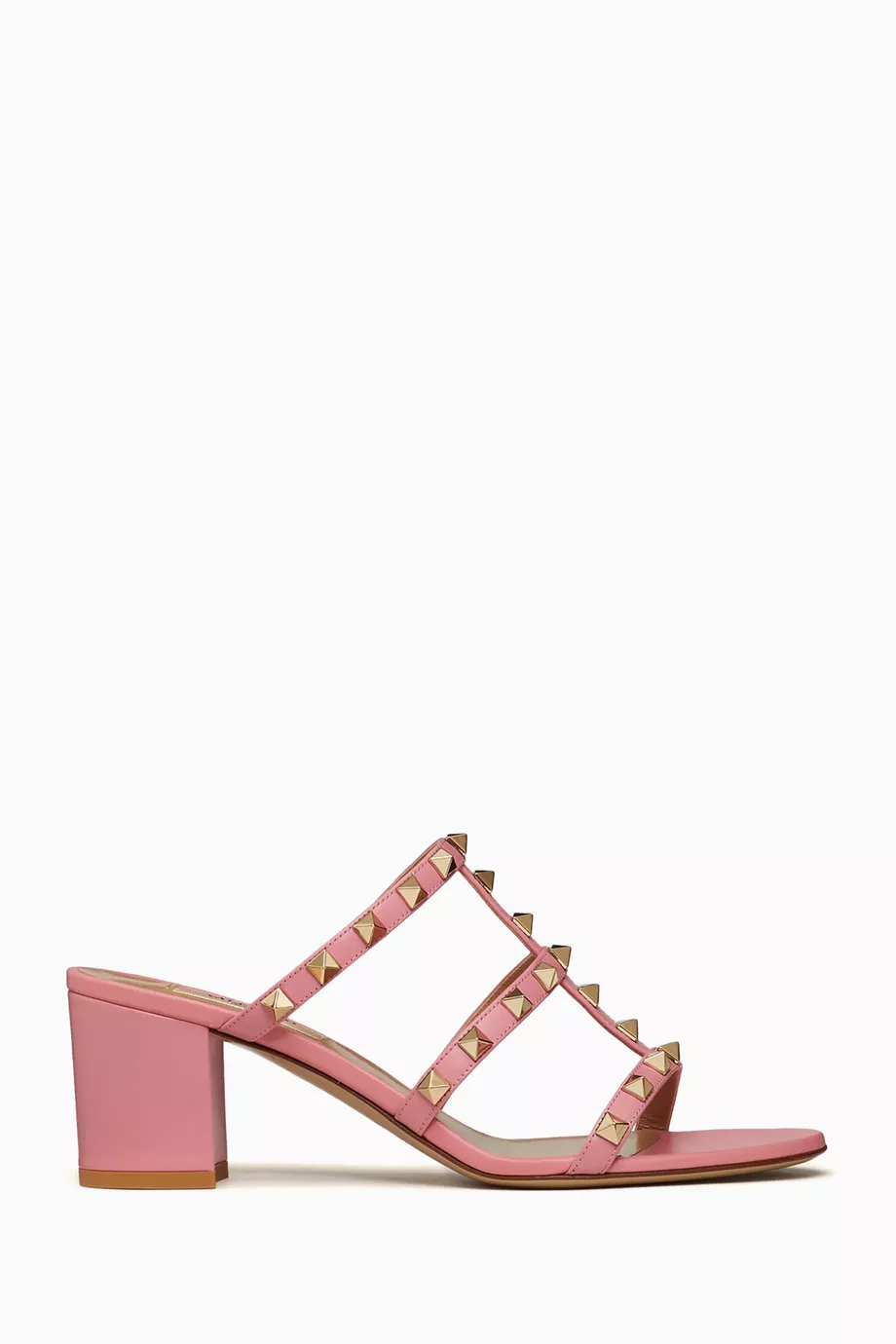 Valentino pink sliders discount