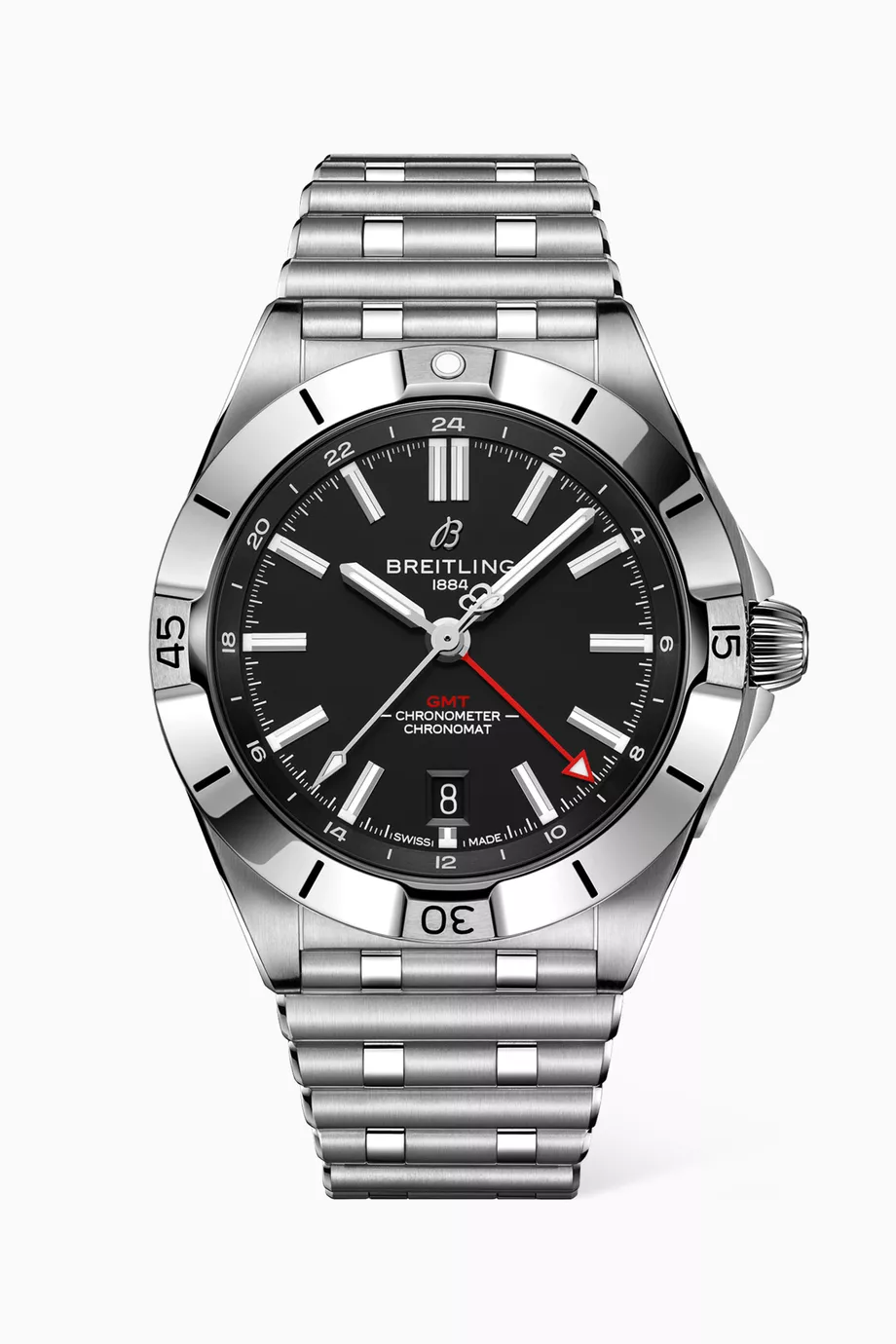 Buy Breitling Black Chronomat Automatic GMT 40 For Men Online Ounass UAE