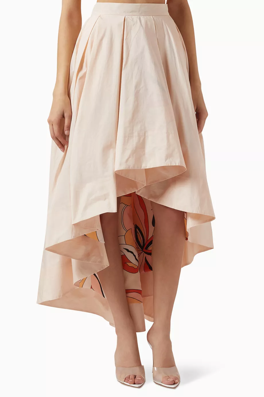 Iridessa high low skirt blush on sale