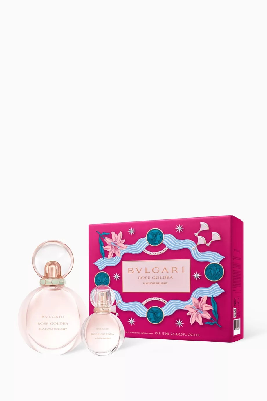 BVLGARI ROSE GOLDEA BLOSSOM DELIGHT セット Rose Goldea Blossom Delight Bvlgari Kit – Perfume Feminino