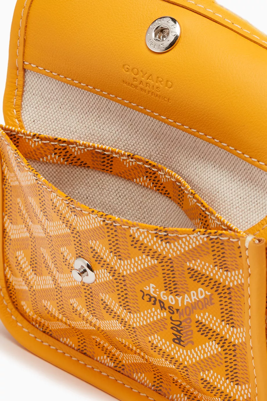 Goyard mini tote yellow cheap